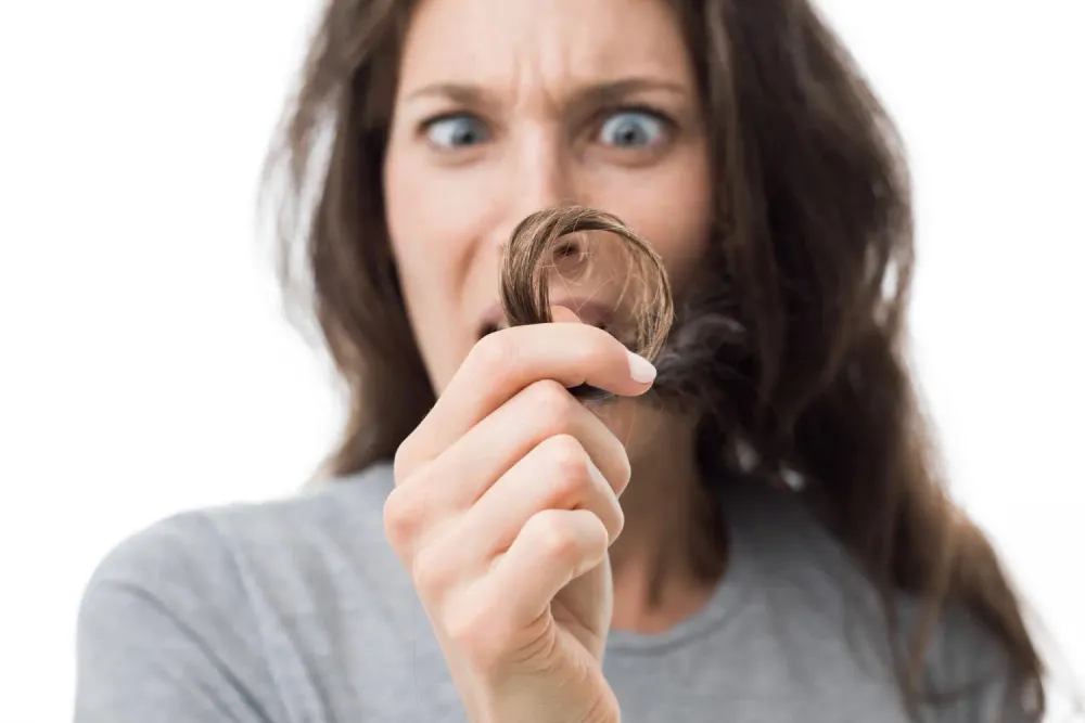 How to Treat Split Ends in Menopausal Hair