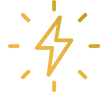 A tall, rectangular gold shape sits against a plain background. The gold transitions from a darker hue at the top to lighter at the bottom. Two small horizontal lines are present near the top and bottom edges.